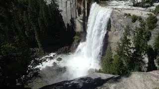 HIKING YOSEMITE AWESOME VERNAL FALLS