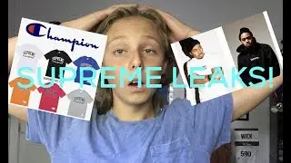 MORE SUPREME SS17 + SUPREME FW17 RUMORED COLLABS! NAS FOR SUPREME, CHAMPION, AND MORE!