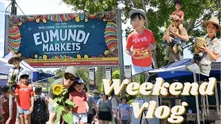 【WEEKEND VLOG】EUMUNDI MARKETS, MCMARTIN'S STRAWERRY FARM