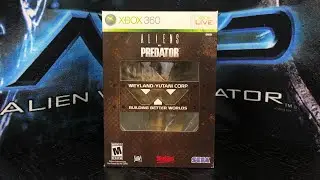 Aliens Vs. Predator (Xbox 360) Collector's Edition Unboxing