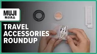 Muji Travel Accessories Roundup (Portable Hairbrush, Comb, Earplugs, S-Hook & Sewing Kit)
