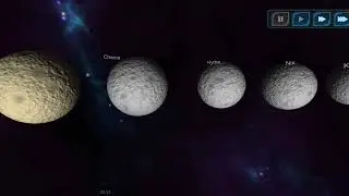 Pluto's Moons Size Comparison | Update 1.1