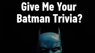 Batman Day: Hit Me With Your Batman Questions! Just A Contrarian is LIVE! 🦇