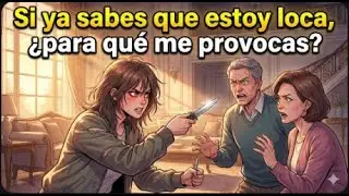 Si ya sabes que estoy loca, ¿para qué me provocas?