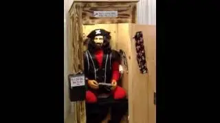 Pirate in the Outhouse by Characters Unlimited