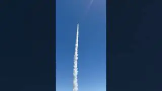 Drago 4 High Power Rocket Launching Taken on iPhone (Short Version)