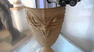 Printing 50% real wood with the new Pine EasyWood of FormFutura