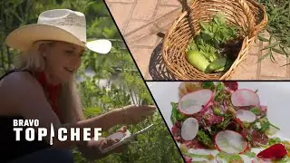 The Chefs Have to Prepare a Garden-Focused Dish | Top Chef: Kentucky