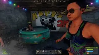 the 2 MILLION SUBSCRIBER celebration in rust
