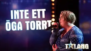 Tårfyllt när Charlies starka sång och historia berör hela Talang-studion