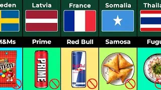 🍔🚫 Foods That Are Banned in Only 1 Country