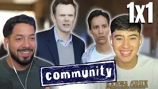 COMMUNITY 1x1: Pilot | First Time Watching | Reaction