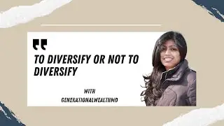 To Diversify or Not to Diversify