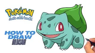 How to draw Bulbasaur from Pokemon - Easy Anime Drawing step by step