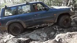 Mount Sunday Track - Vic high country. V8 Auto Gu Patrol