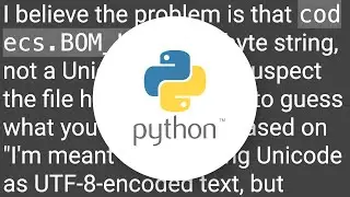 Write to UTF-8 file in Python