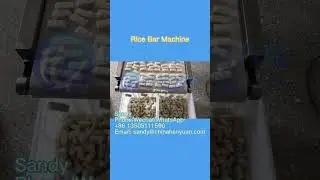 Rice Candy Molding Machine Rice Bar Forming Machine Rice Candy Bar Production Line#ricebar#machine