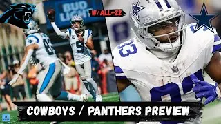 Panthers Back to .500?... | Cowboys Preview W / All-22 Breakdown