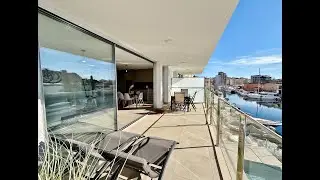 Roses – A Vendre Grand Appartement vue marina, parking sous-sol, plage 700m