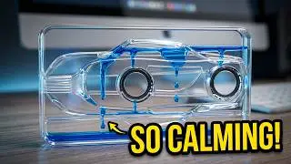 Liquid Timer Car Blue