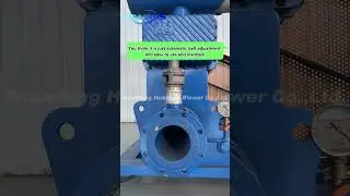 Airus HG series 3 lobe roots blower #blowers #rootsblower #machine #manufacturing