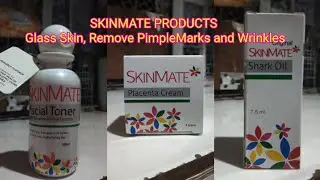 SKINMATE FACIAL TONER,SHARKOIL,PLACENTA CREAM ❤️🙂