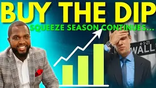 BUY THE DIP ! Squeeze Season Continues ! SP500 SOFI PTON