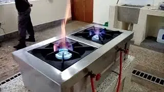 PishDaniels steels  ltd stainless steel table top commercial burners. 0768 765375