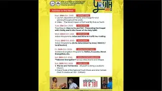 LIVE SERVICE NATIONAL-YOUTH WEEK CLIMAX- C.O.P. Medie English Assembly