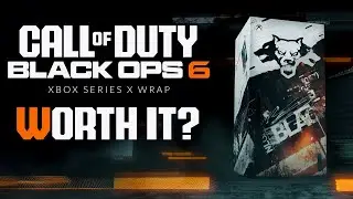 Call Of Duty: Black Ops 6 - Series X Wrap - Looks Insane but it's worth it?