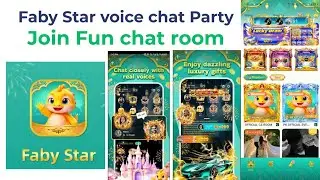Faby Star voice chat party join fun chat room chat closely with real voice Enjoy dazzling luxury gif
