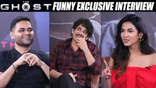 The Ghost Movie FUNNY Exclusive Interview | Nagarjuna | Sonal Chauhan | Praveen Sattaru | News Buzz
