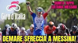 ARNAUD DEMARE vince a MESSINA su GAVIRIA E NIZZOLO! Giro d'Italia 2022 Tappa 5