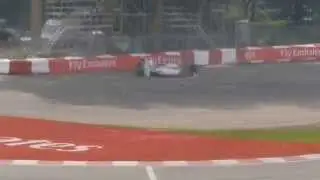 Felipe Massa and Sergio P&eacute;rez crash / Canada F1 2014 / Final Lap