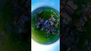 dji drone 360&deg; views 🌍 #shorts #drone #dronevideo #drone360 #edituwant