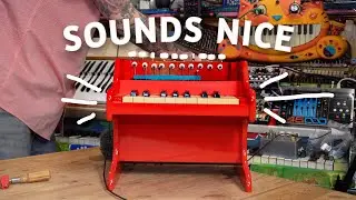 Guitar Strings In a Toy Piano