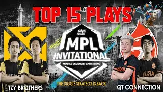THE DIGGIE STRATEGY IS BACK! TOP 15 PLAYS FROM BREN ESPORTS VS AURA PH, Tzy Brothers & QT Connection
