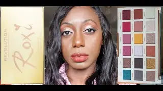 Revolution Roxi Ride Or Die Palette Review | Dark Skin Tutorial