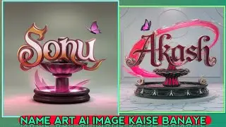 Viral Instagram Trending name art ai image kaise banaye|| Technical Moon 87 #video