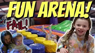 FUN ARENA! | New camera, more challenges and Dad forgot the microphone!