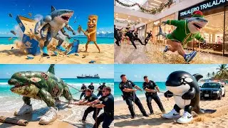 Italian Brainrot - Caught by the POLICE 4 episodes pt 3 (Official Music Video)