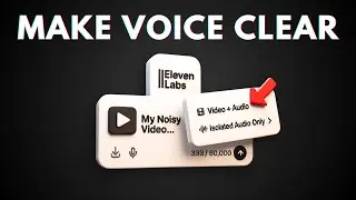 How to Remove Background Noise from Videos with ElevenLabs AI Voice Isolator
