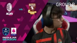 AC MILAN QLASH - Torino FC eSports Team | Group B Day 1 FIFA 22 | eSerie A TIM
