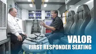 Comfort, Safety, & Function with Valor First Responder Seating