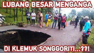Lubang Menganga di Jalur Klemuk Cuma Hoax ??!