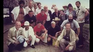 A growing group of the Usual Gang of Idiots from MAD Magazine visits Tahiti in 1974