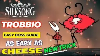 Hollow Knight Silksong &mdash; как (очень) легко победить босса Троббио с помощью этого трюка | Руковод...
