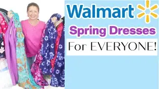 Walmart Haul & Try On - Spring Dresses 2024!  *for women over 50*
