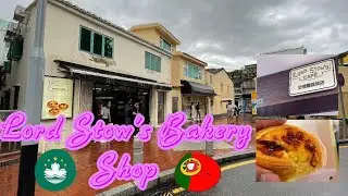 Toko pertama Portuguese Egg Tart di Macau | Lord Stow&rsquo;s Bakery#foodvlogger #macaulifestyle#eggtart
