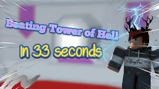 I Beat Tower of Hell In 33 Seconds! | ROBLOX #shorts